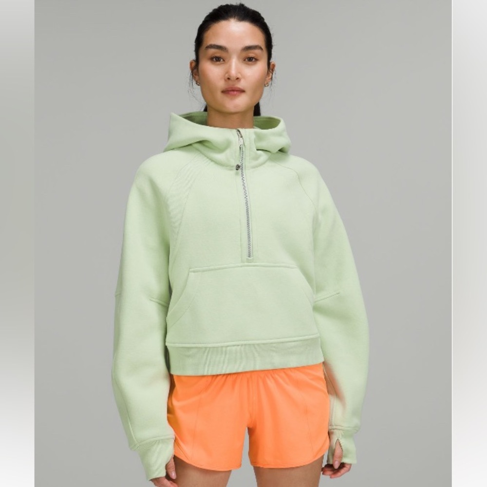 🍋Lululemon Scuba Hoodie- xl/xxl- light green, Creamy Mint (discontinued color)